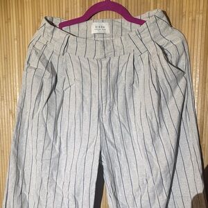 Dissh Linen Pinstripes Pant